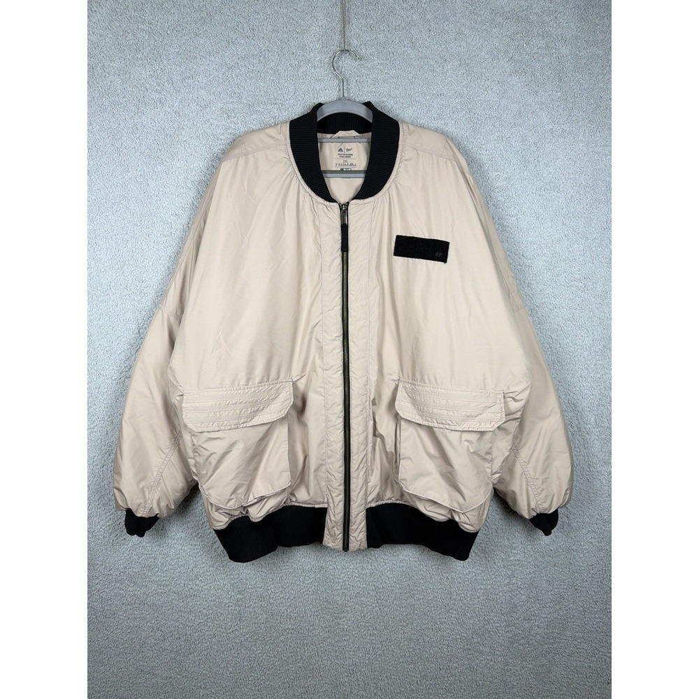 ADIDAS X Parley Fall Winter Bomber Jacket HR6982 Wonder Taupe‎ Men Size 2XL